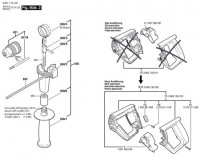 Bosch 0 601 119 132 GBM 13 Drill Spare Parts